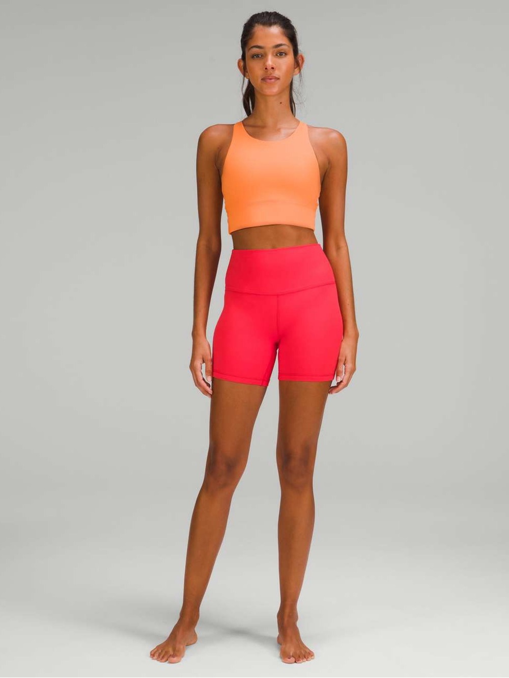 Lululemon Align High-Rise Short 6" in Love Red